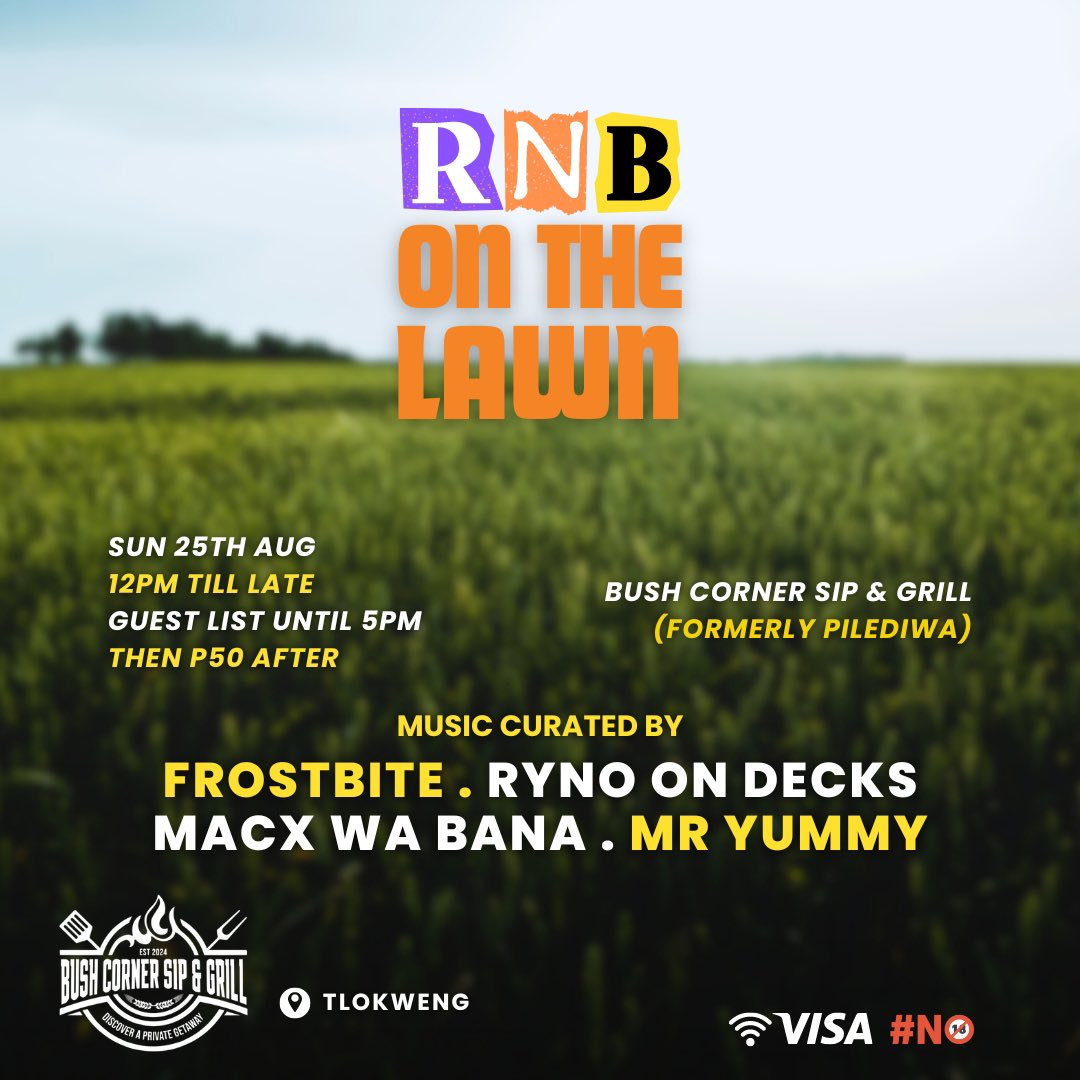 We on again this Sunday!!! We on the lawn again for the first time in a while!! Let’s usher spring in the right way!! RSVP Link below!! #RNBToThePeople

docs.google.com/forms/d/e/1FAI…