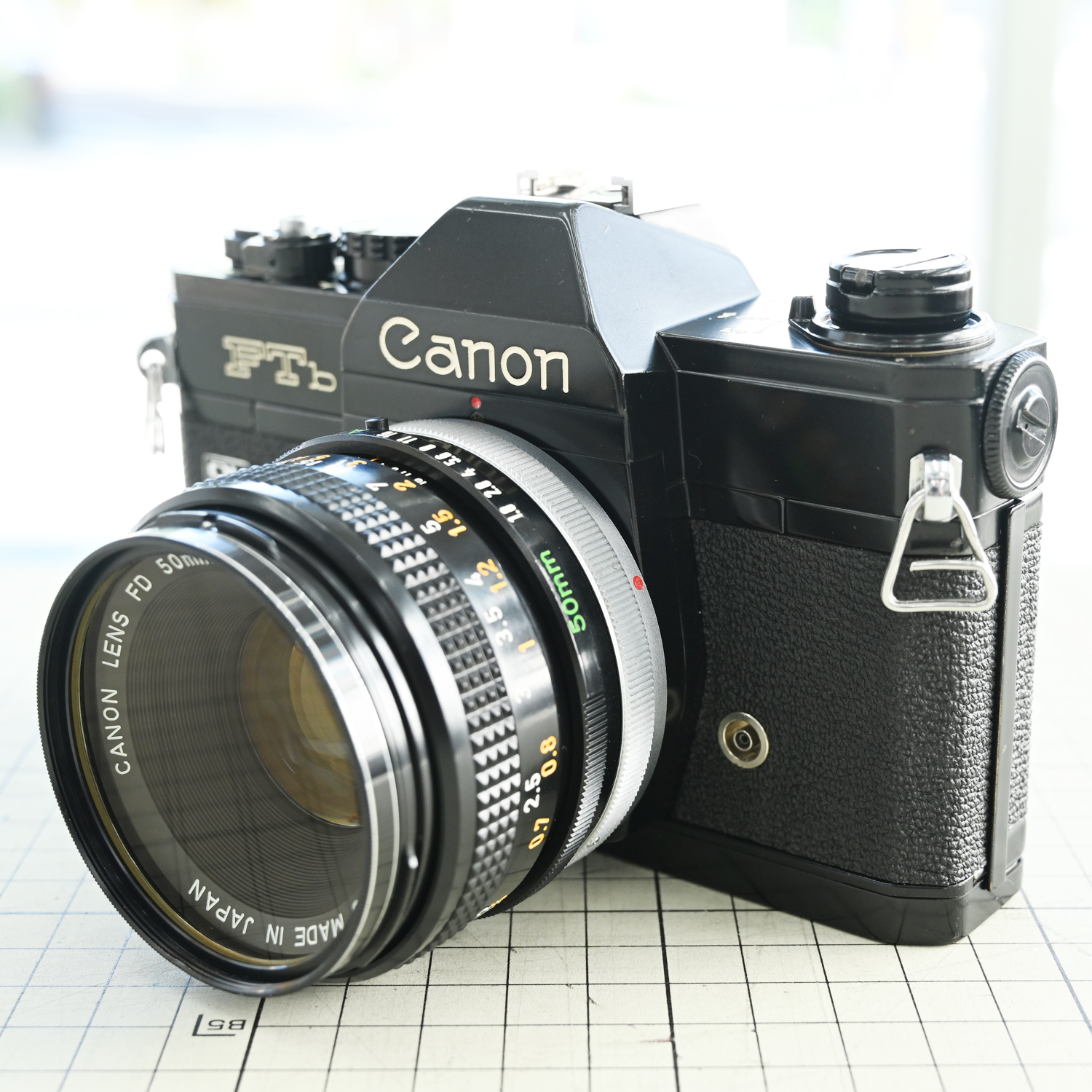 キヤノン Canon FTb LENS FD 50mm 1:1.8 フィルムカメラ 動作未確認