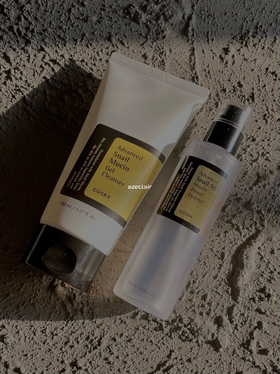 azeclair's tweet photo. now I wake up like this🥹

tiap pake COSRX auto nostalgia ke jaman2 awal skincare-an. sampe sekarang aku masih pake snail mucin mereka.

snail essence nya yg nemenin aku breakout sampe sekarang alhamdulillah “WELCOME HEALTHY SKIN” huhuu terharu…🥹💖 https://t.co/POo4h91Nlj