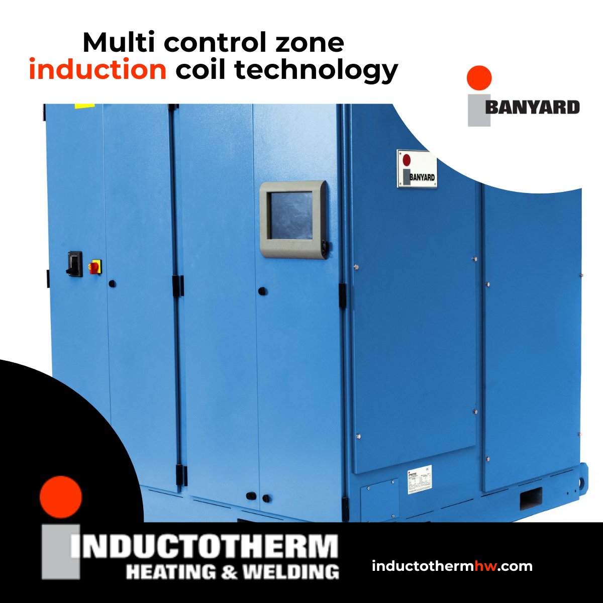 The LFi induction power supply enables precision taper heating for the Banyard multi control zone induction coil technology. These low frequency IGBT convertors come with up to 6 independent control zones, with minimal inter-zone losses
inductothermhw.com/products/lfi-i… 

#Banyard