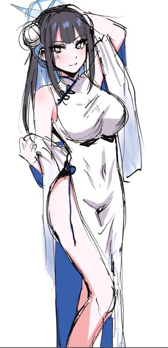 サオリっぽさ出すのむずいな…お団子の扱い難しい 