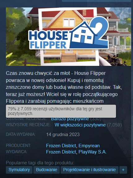 Kaaamilus's tweet photo. @Dominik71788388 @marioLTerm U mnie na Steam nadal jest 79%. Pewnie już im niewiele brakuje https://t.co/fmq2AtKZZC
