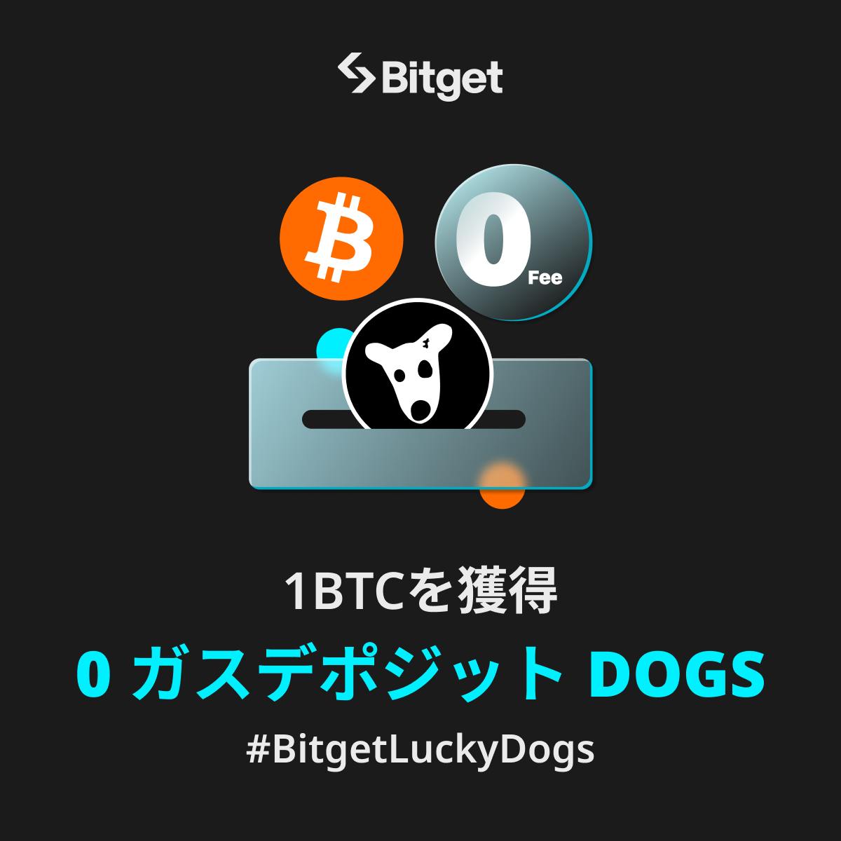CryptoTimes_mag's tweet image. 【Bitget x $DOGS カーニバル開催中🎉】

🎁キャンペーン 1: #BitgetLuckyDogs - ガス代「0」でDOGSを入金して最大1 BTCジャックポットを当てよう🎯

⬇️$DOGS を直接 #Bitget に入金する手順

1. DOGSのテレグラムミニプログラムを開き、「Deposit to Exchanges」をクリック
2. 「取引所」を選択
3.…