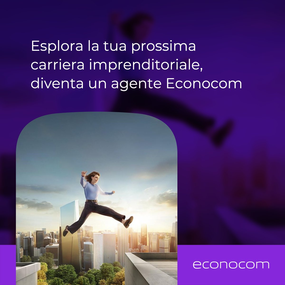 🚀 Unisciti al Gruppo Econocom e cogli un'opportunità per il futuro della tua carriera!

Scopri di più: econocom.it/agente

#OneEconocom #OneDigitalCompany #FromTechSalesToEntrepreneur