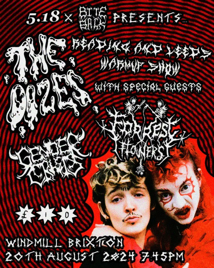 AllGigs (@allgigs) on Twitter photo London! Our #GigOfTheDay is The Oozes <a href="/TheOozes/">THE OOZES ❤️🔥</a> at <a href="/WindmillBrixton/">Windmill Brixton</a> - there are a few spaces left, right here >> allgigs.co.uk/view/artist/87… London! Our #GigOfTheDay is The Oozes <a href="/TheOozes/">THE OOZES ❤️🔥</a> at <a href="/WindmillBrixton/">Windmill Brixton</a> - there are a few spaces left, right here >> allgigs.co.uk/view/artist/87…