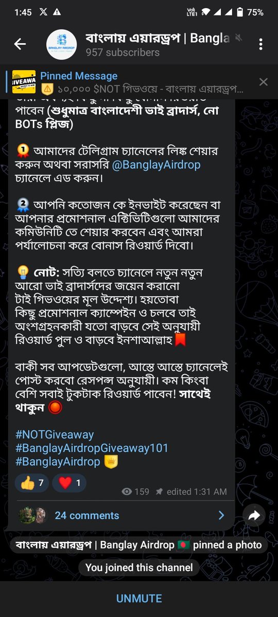 Team is Very Friendly, and better relationship in team i wish go the your success achievement 
<a href="/MaryUphamy/">Northern Lights</a> 
<a href="/sawn/">J</a> 
<a href="/NurulHi78009301/">Nurul Hikmah</a> 
#BanglayAirdropGiveaway101
