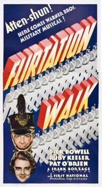 FrankMalfitano's tweet photo. FILM OF THE DAY: Neither 🎥 #FrankBorzage or✍🏻 #DelmerDaves were known for their #musicals & this mildly entertaining 1934 effort won’t change that. #DickPowell is #WestPoint cadet who falls for officer’s daughter #RubyKeeler (no Busby Berkeley numbers despite being #1930s WB 🎞️) https://t.co/KJka5KgDJ4