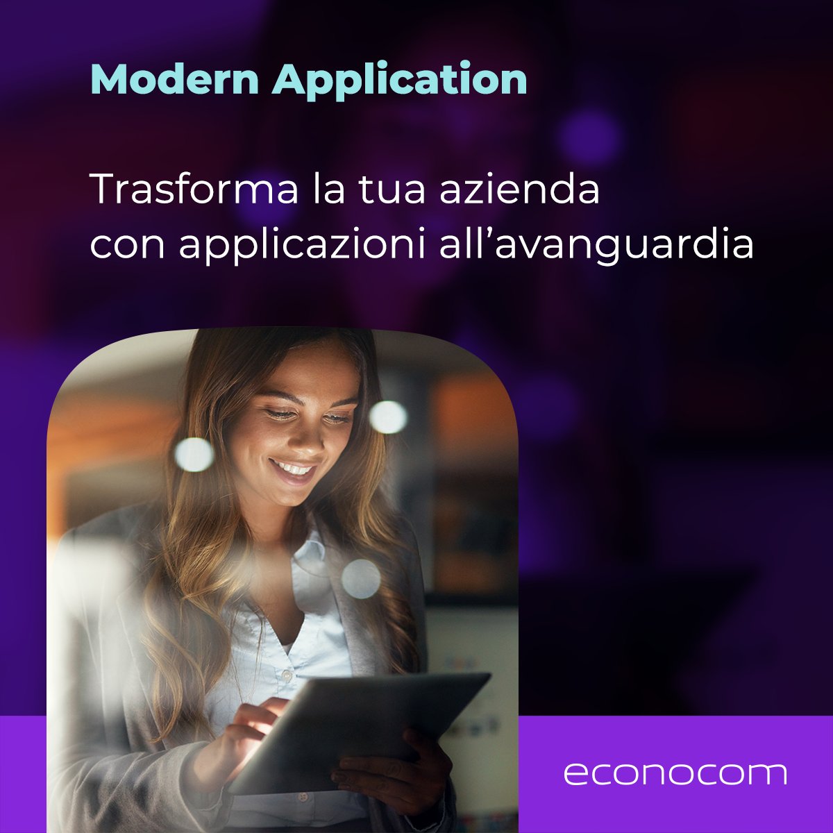 Scopri il potenziale illimitato delle applicazioni moderne con le nostre soluzioni:

🟣Progetti globali di Customer Experience

🟣 Strumenti AI 

🟣Modernizzazione delle applicazioni Legacy

Scopri di più: asystel-bdf.it/modern-applica…
#Econocom #OneDigitalCompany #ModernApplication