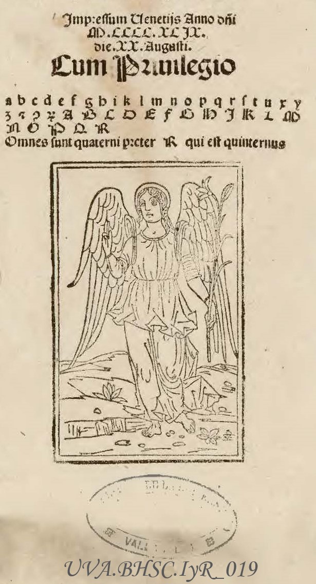 BUVaSantaCruz's tweet image. El #incunable 019 &quot;Quaestionum super. XII. libros metaphysice&quot; se terminó de imprimir en Venecia un 20 de agosto de 1499 uvadoc.uva.es/handle/10324/1…