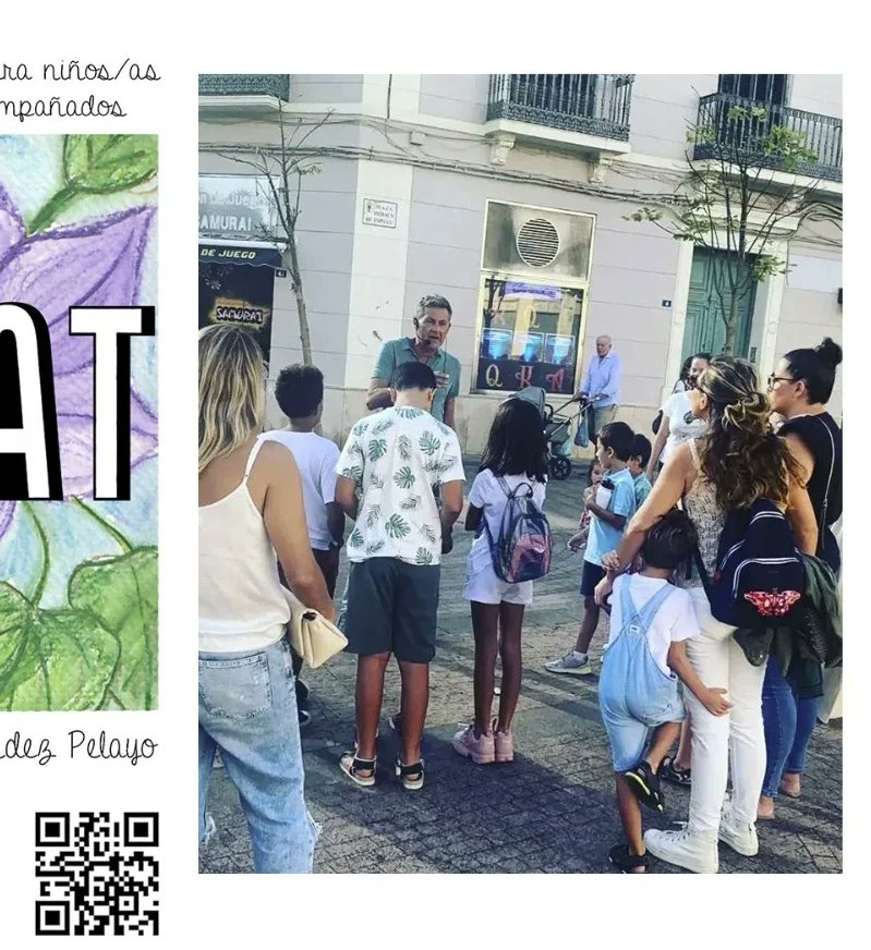 ¡El 24 de agosto, a las 19 h, llega La CAT! Una búsqueda del tesoro por Melilla para niños/as de 5 a 12 años, acompañados por un adulto. ¡Descubre la historia y arquitectura de la ciudad! Cita en Plaza Menéndez Pelayo. Inscripción gratuita en o2lc.org/reserva