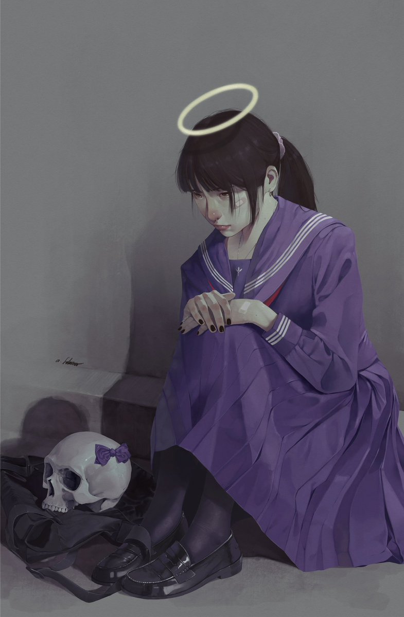 Gm, fam. This is my new piece “You should be here with me”

Done in Procreate. Hope you like it and have a nice day ❤️‍🩹