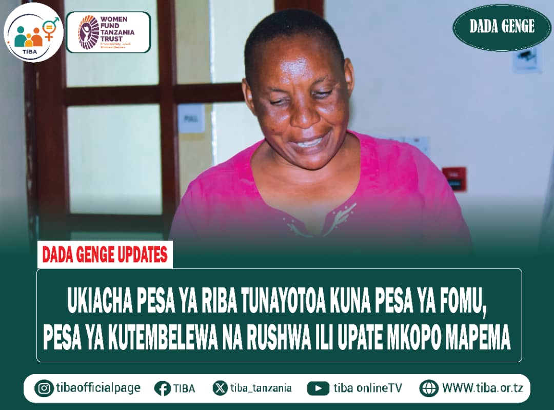 tiba_tanzania's tweet photo. @godfreyabely2 @winharder_ @WomenFund_TZ @yose_hoza Unaenda kukopa Kausha damu lakini bado kuna rushwa lazima utoe Ili upate mkopo haraka hivyo Mikopo hii inatuumiza sana wanawake" #KijiweChambogamboga #DadaGenge @WomenFund_TZ https://t.co/REgZZnDRRL