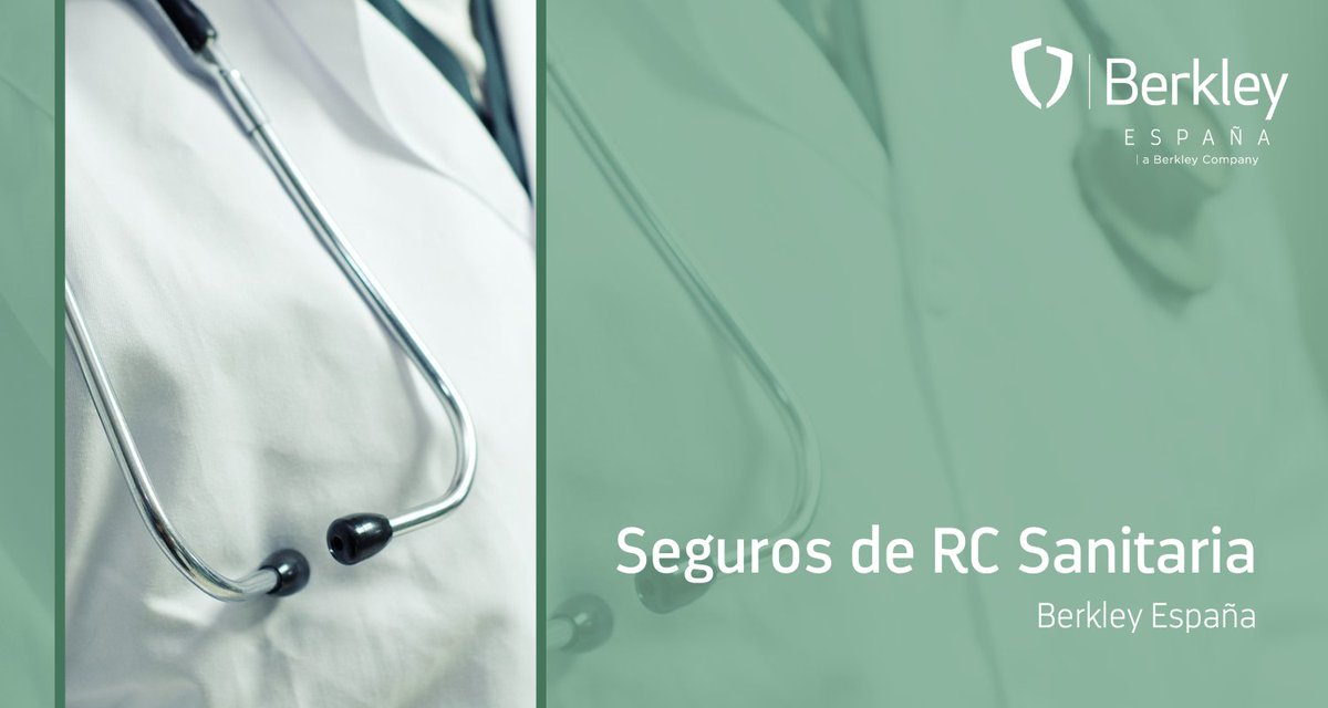BerkleyEspana's tweet image. 💡 El #seguro de Responsabilidad Civil para el personal #sanitario es uno de los más demandados debido a la tranquilidad que supone para el profesional médico titular de la póliza.

Descubre los seguros de #RC Sanitaria de #BerkleyEspaña 👉 ow.ly/KVRt50STFht