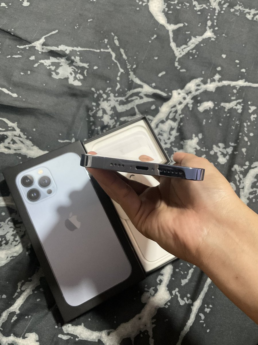 DelegateSell_bz's tweet photo. ขาย Phone 13 Pro Max 128gb สีเซียร์ร่าบลู 
🧸สุขภาพแบต 85% เคยเปลี่ยนจอ(แท้ ศูนย์)
เครื่องเค้าใช้เองค่ะ ใช้งานปกติทุกอย่างเลย
เพิ่มเติมทักแชทงับ

Price 25,000 

#ส่งต่อไอโฟน https://t.co/Dz3jt7JuyQ