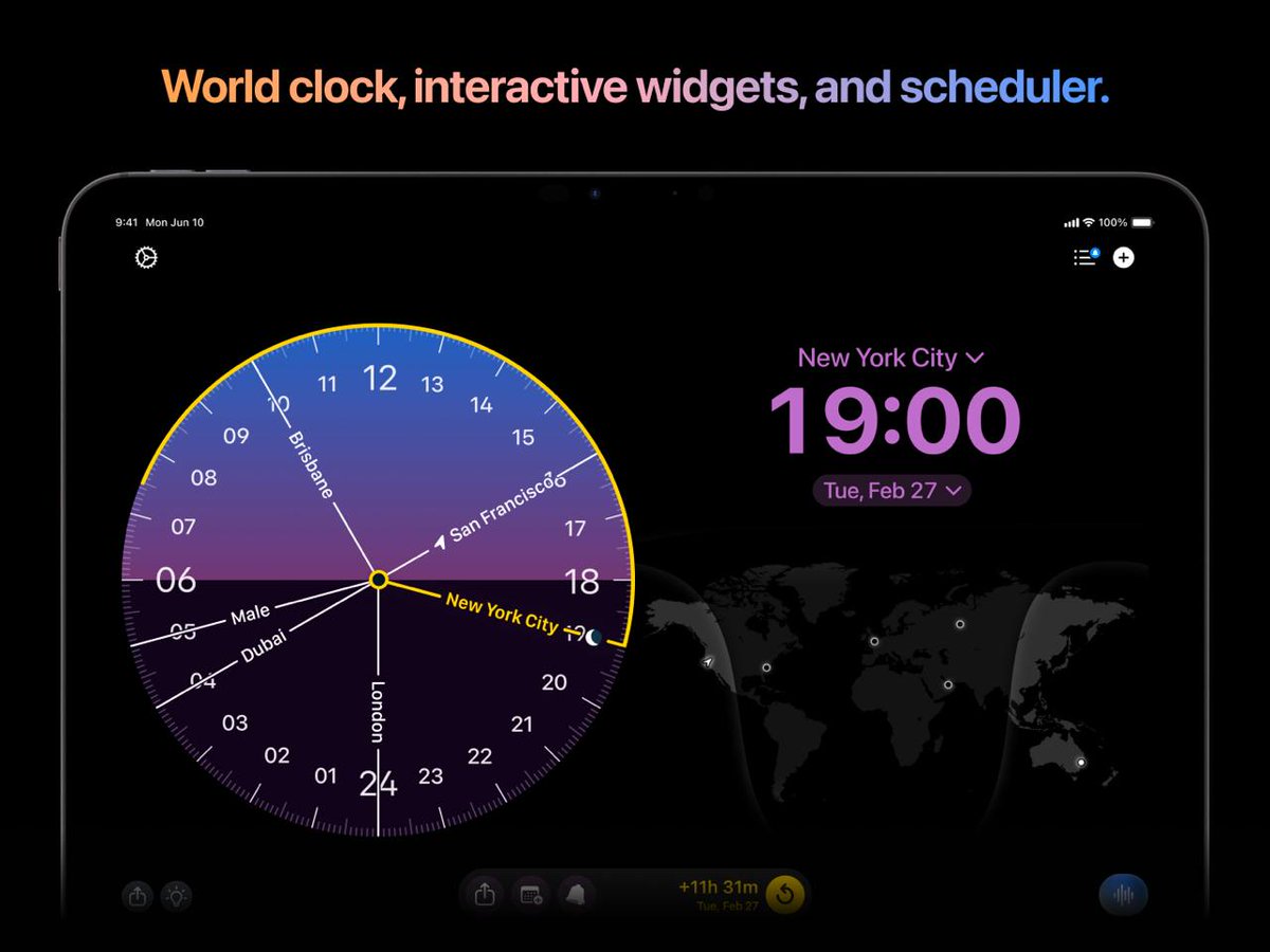 Dear Time Travellers! 🕧 🕜 🕝

We’ve just made a major upgrade to our iPad version, now with proper landscape orientation support.

Please make sure to update your app and let us know what else would you like to see on your iPad.

Download the app here — apps.apple.com/us/app/time-ma…