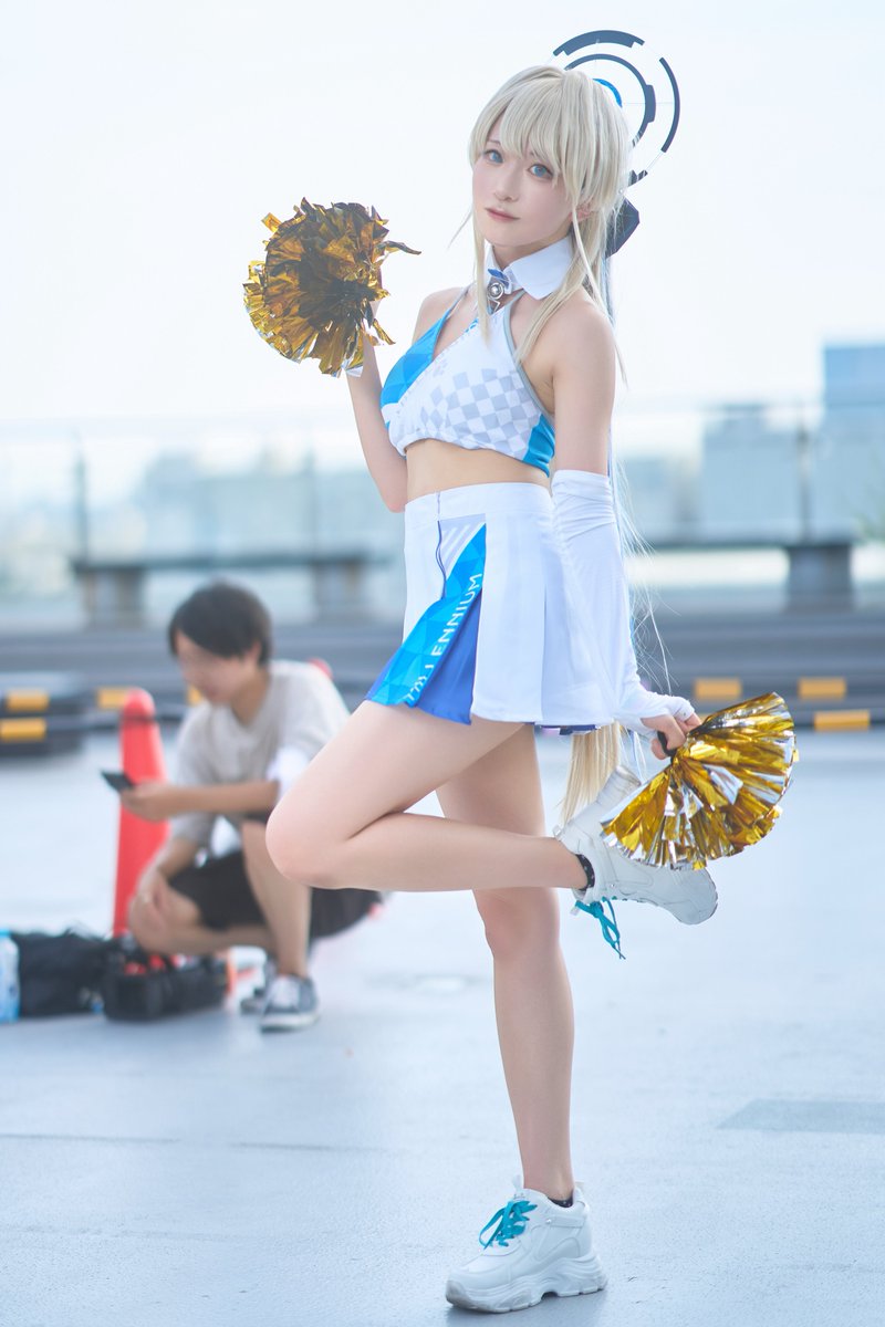 Cosplay ブルーアーカイブ / 飛鳥馬トキ (チア) model : ステルス