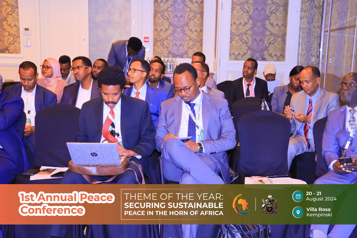 EAInstitute_'s tweet photo. The First Annual Peace Conference, dedicated to the crucial theme of "Securing Sustainable Peace in the Horn of Africa," has commenced. The conference opened with keynote speeches and presentations delivered by experts from the Horn of Africa region and beyond.

#EAIConference2024
#EAIPeaceGovernance
#EAIAnnualConference