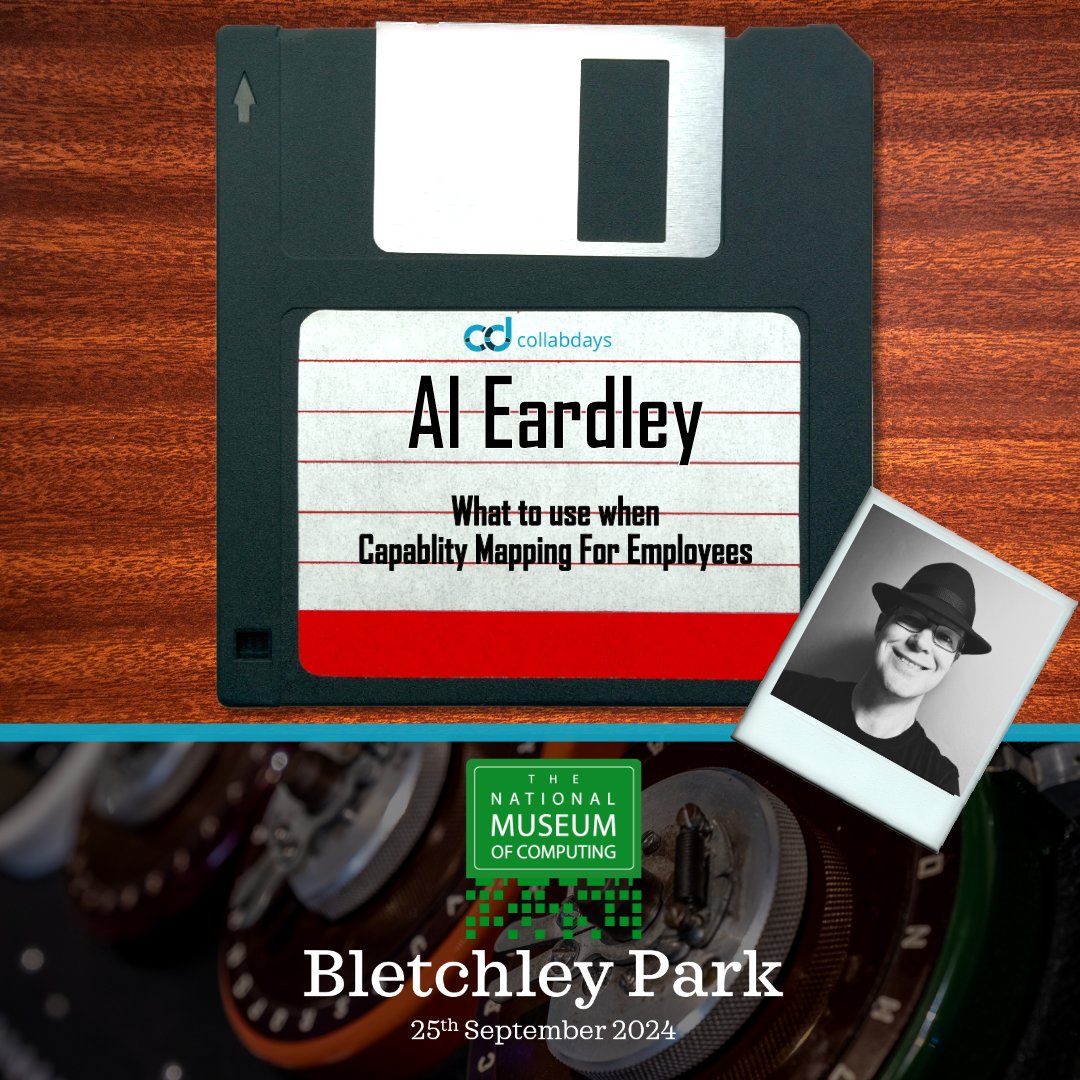CollabDays National Museum of Computing Bletchley (@collabdays_park) on Twitter photo Confused as to what to use when? Join <a href="/al_eardley/">Al Eardley</a> (Architect at Microsoft Innovation Hub) for his session "Capability Mapping for Employees" on 25th Sept at TNMOC.org
Free Event: collabdays.org/2024-bletchley…
#Viva #SharePoint #AI #Copilot #PowerPlatform #Microsoft365 Confused as to what to use when? Join <a href="/al_eardley/">Al Eardley</a> (Architect at Microsoft Innovation Hub) for his session "Capability Mapping for Employees" on 25th Sept at TNMOC.org
Free Event: collabdays.org/2024-bletchley…
#Viva #SharePoint #AI #Copilot #PowerPlatform #Microsoft365