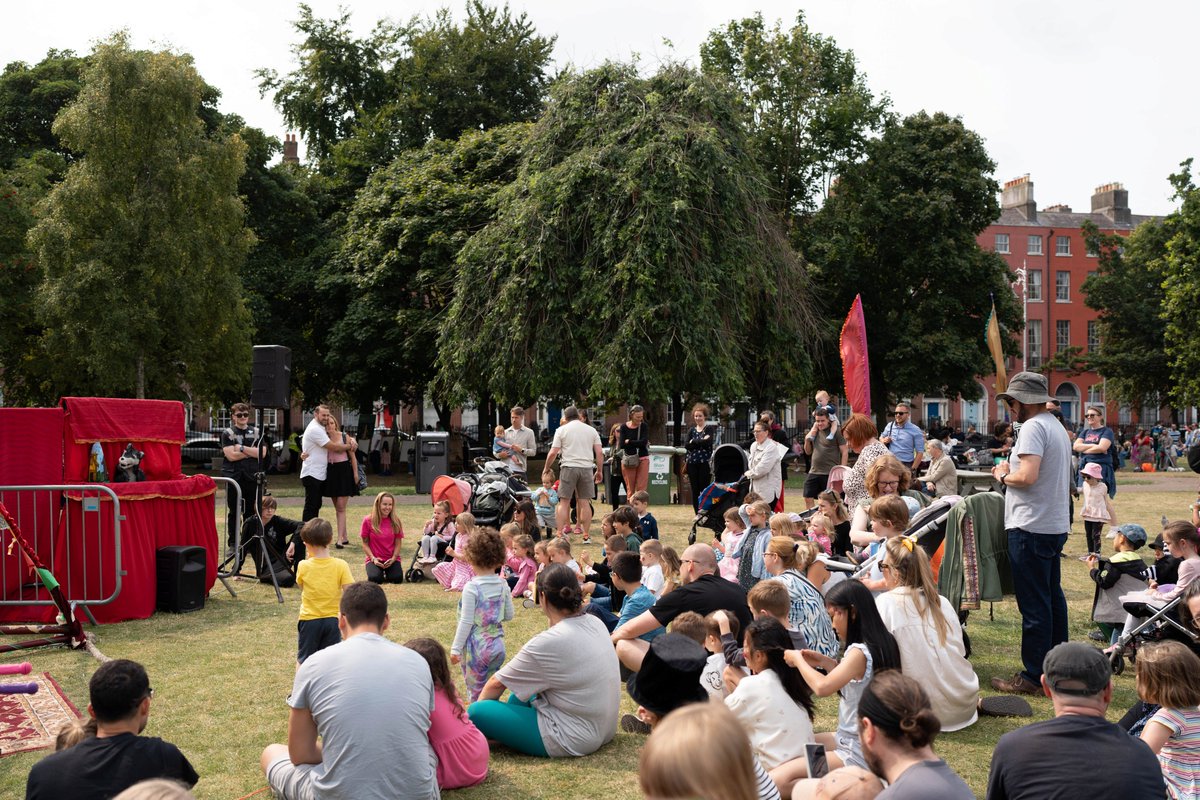 DubCityCouncil's tweet photo. Wow, what a weekend for Dublin City Council Funtropolis in Mountjoy Square Park. See you all again in 2025!
#DCCEVENTS #FREEFAMILYEVENTS @LordMayorDublin https://t.co/gaLViqE5J5
