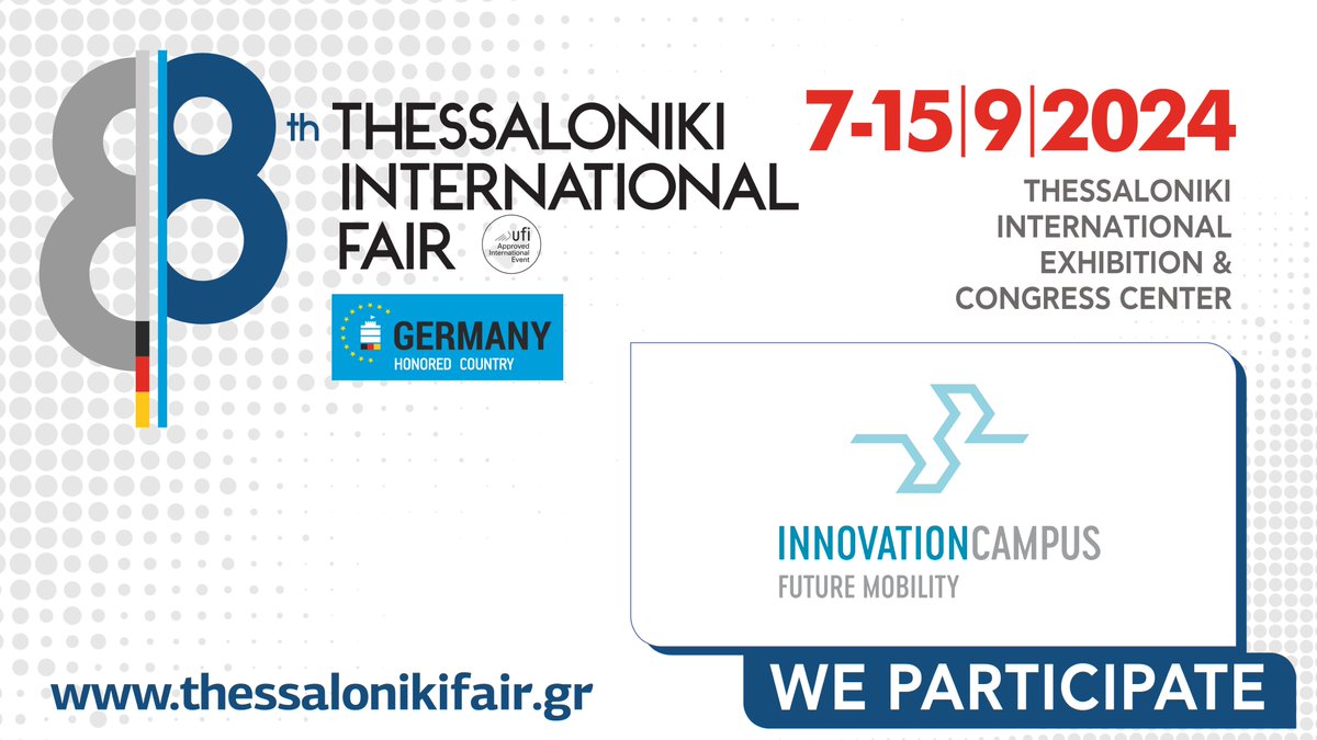 InnovationCampus Future Mobility (ICM) (@icm_bw) on Twitter photo 🇬🇷In Thessaloniki will showcase the future of mobility at the T.I.F. in September 2024! 🇩🇪 Germany is the guest of honor, and we'll be at the booth of <a href="/KITKarlsruhe/">Shmoopy</a> (Hall 13, B42) in the <a href="/german_pavilion/">German Pavilion</a>. Join us to explore the latest innovations: icm-bw.de/en/news-and-ev… #icmbw 🇬🇷In Thessaloniki will showcase the future of mobility at the T.I.F. in September 2024! 🇩🇪 Germany is the guest of honor, and we'll be at the booth of <a href="/KITKarlsruhe/">Shmoopy</a> (Hall 13, B42) in the <a href="/german_pavilion/">German Pavilion</a>. Join us to explore the latest innovations: icm-bw.de/en/news-and-ev… #icmbw