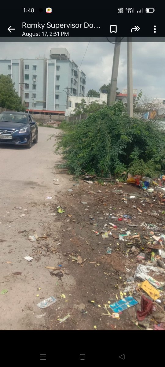 Ynagaraju18's tweet photo. @gogulla @GHMCOnline @ZC_Secunderabad Good Afternoon sir......
Our Staff Attand the Above Twitter Complent Resolved near Ammuguda Railway station Bridge in Neredmet Division Malkajgiri circle 28 Regards Sanitary supervisor https://t.co/7uZTyoQBKW