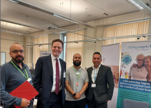 AmyPondDWP's tweet photo. A very successful Changing Futures event was held at #Burnley Job Centre. Thank you to @OliverRyanUK for attending 👏
Plenty of employers and providers available to support our customers 📈
@tacobelluk @wellocksfood #VisitingAngels #BritanniaDoubleGlazing @Calico_Group https://t.co/l8X3mVlgXb