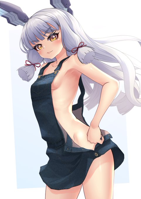 サロペットスカート叢雲 
#艦これ #叢雲 