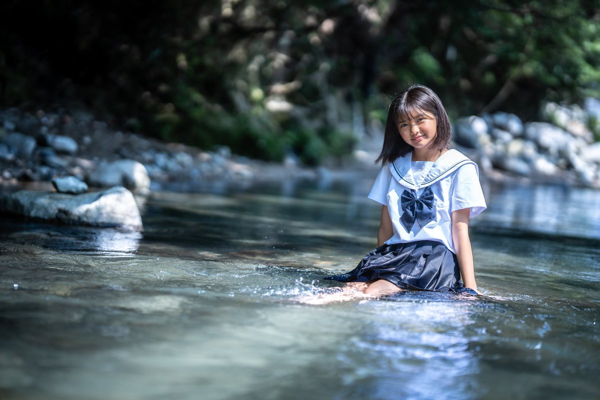 えまえまちゃん（JS6）1着目制服😊😊😊😊 【掲載確認済】 #えまえま