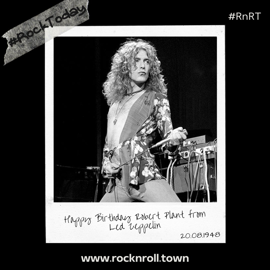 RockNRollTown's tweet photo. #RockToday
📅 20/08/1948 📅
Γεννιέται ο @RobertPlant 🎤, τραγουδιστής των @ledzeppelin 🤘🏻.
#RnRT #RockNRollTown #Towners #RobertPlant #LedZeppelin #HappyBirthdayRobertPlant #RobertPlantFans #LedZeppelinFans #HardRock #Music #MusicHistory #TodayInRock #TodayInMetal #TodayInMusic https://t.co/NOB3cMhgjO