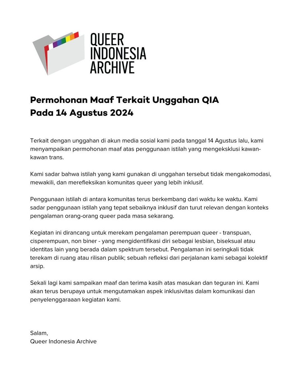 Queer Indonesia Archive tweet media