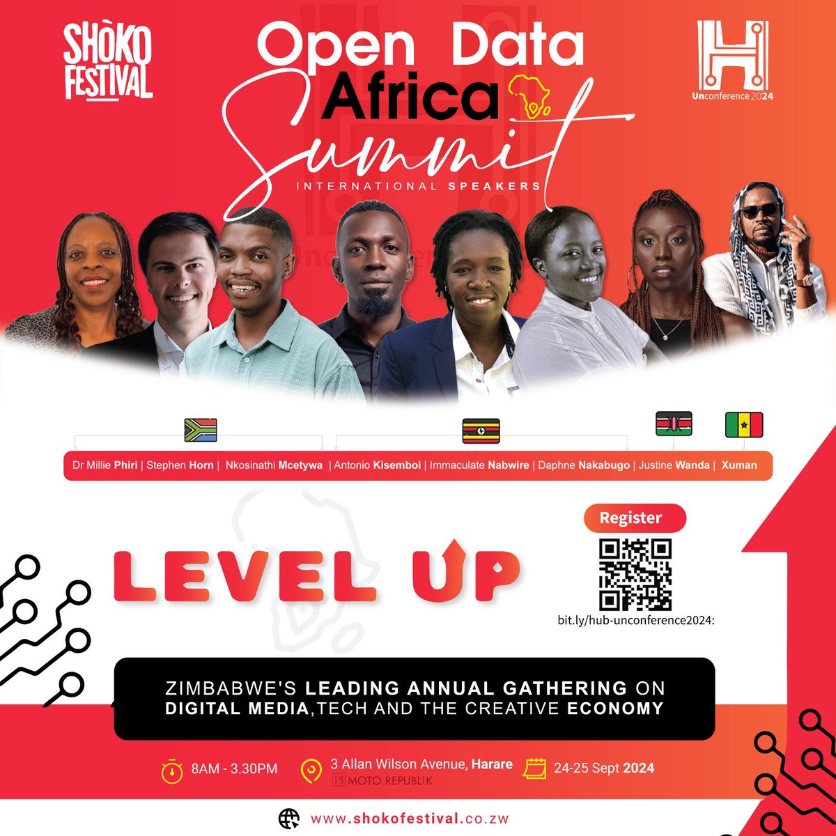 Polluters_Out's tweet image. The #HubUnconference edition for 2024 is here and it has an awesome line up of discussions, fireside chats and masterclasses.

Climate action is a priority conversation at the convention and we would love it if
you join us physically in Harare or virtually on Magamba Network…