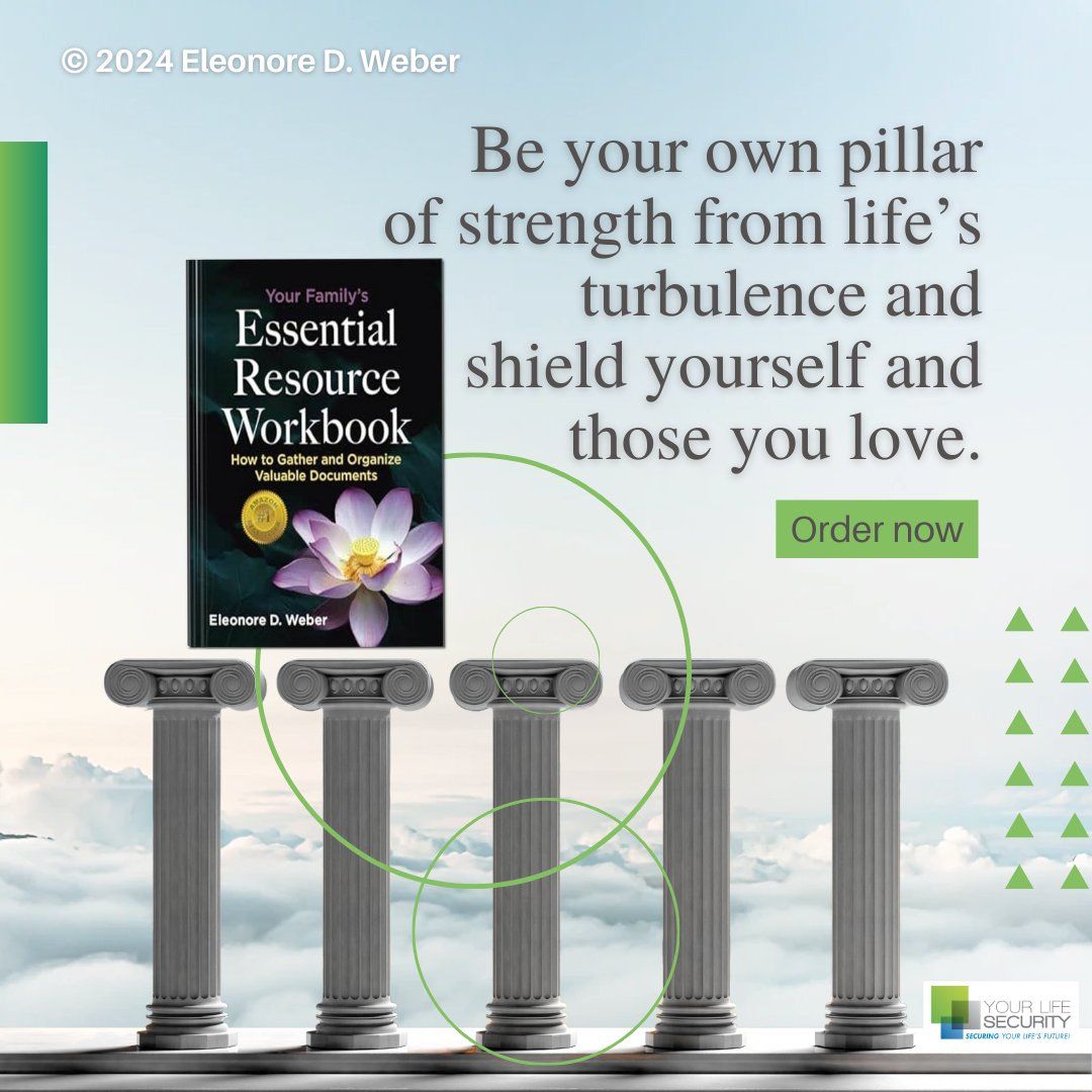 EleonoreDWeber's tweet photo. @africanraingod Be your own pillar of strength through life's turbulence. Protect yourself and your loved ones with the wisdom and guidance in our Family's Essential Resource Workbook. Secure your future together.
Get your copy now: https://t.co/JkrGeCwxax

#EstatePlanning #WritersLift https://t.co/vSWhwJIa95