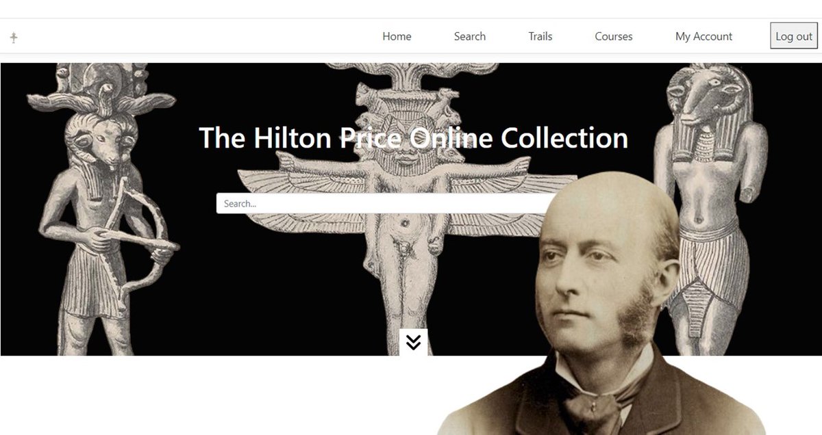 Frederick George Hilton Price was born on this day in 1842. Our volunteers are continuing to transcribe the catalogue, to help virtually reunite his Egyptological collection.

Find out more about the project here: egyptcentrecollectionblog.blogspot.com/2021/09/f-g-hi…

Or visit: hiltonprice.abasetcollections.com