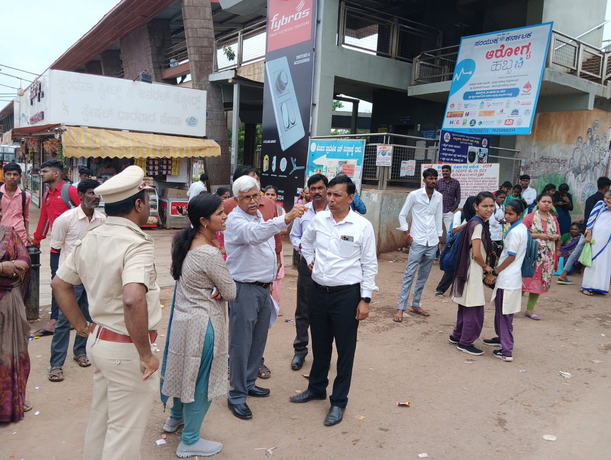 Hubballi Dharwad Bus Rapid Transit System (BRTS) tweet media