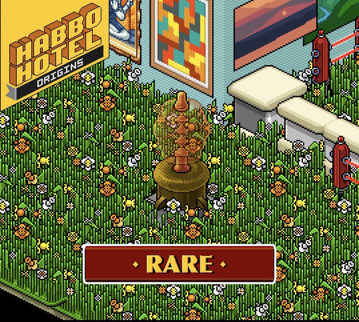 Time for another Giveaway! To enter: 
 
- Follow 
- Like &amp; Repost
- tag one friend in the comments 

The 4  winners will be announced on August 24th, so make sure to enter before then for your chance to win! Good luck to everyone participating! 🎉 

#HabboHotelOrigins (COM ONLY)