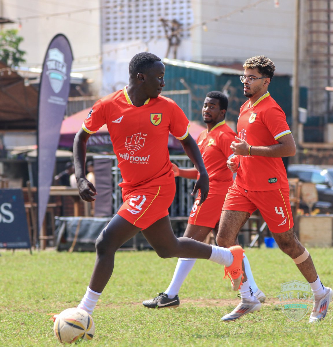 AgaKhanAlumni's tweet photo. 📸 | Supa Strykaz got busy on Match Day 9 against the Rainbow OGs.
👇 See thread👇
#UpTheStrykaz⚡️ | #ISALeague | #LegendsKla | #WifiNow | #NialynCosmetics https://t.co/SXF2bxasIf