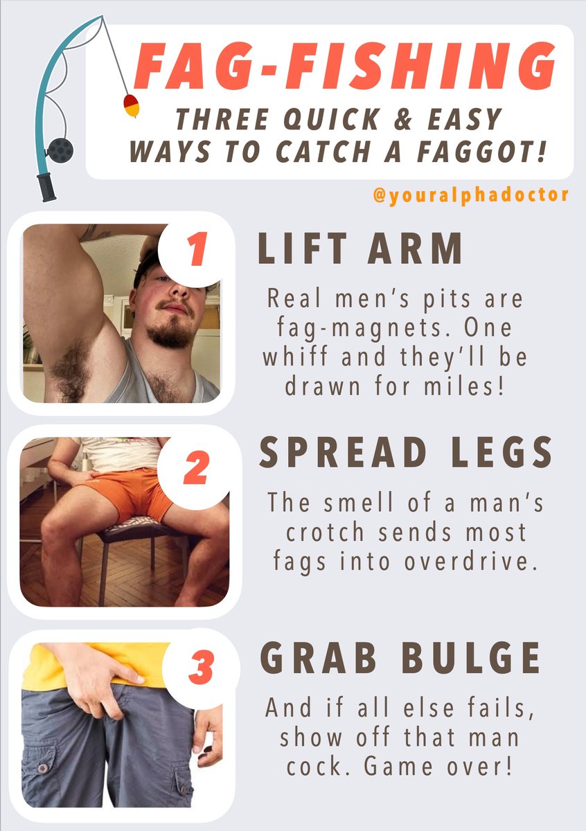 Need your balls drained? Your laundry washed? Or just a good laugh?  It’s easy - just go fagfishing! 🎣😂