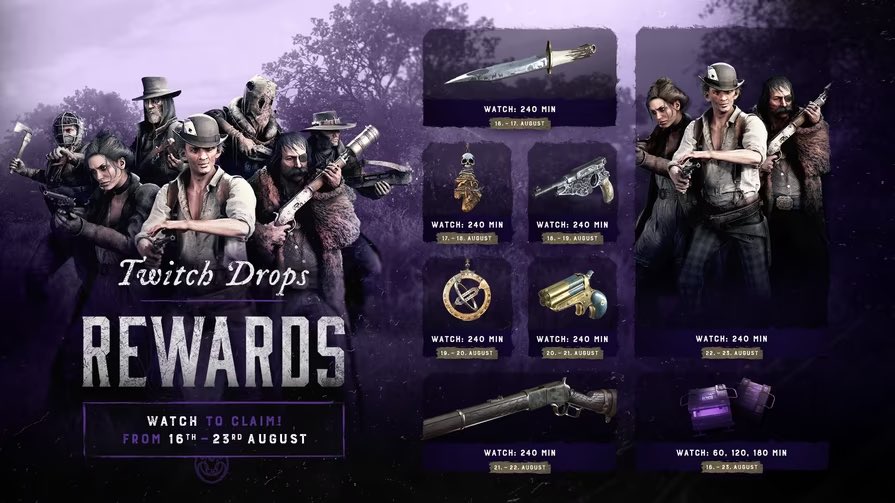 Hallöchen Chat! ✨

Heute Abend startet der Stream um 20 Uhr auf Twitch! 👀 Wir werden heute mit <a href="/MawaLife/">MawaLife</a> &amp; @weeedley_games wieder #HuntShowdown1896 spielen. Es gibt wieder #TwitchDrops und ein #Giveaway! ✨👀 Seid dabei!

🔴Heute live auf #TwitchDE:
➡️twitch.tv/hiinalein 💫