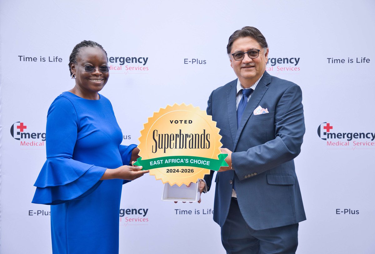 Welcoming onboard <a href="/EMS_Kenya/">E-PLUS MEDICAL SERVICES</a>  as a #Superbrand 2024 - 2026. Pictured here is Superbrands East Africa's Project Director, Jawad Jaffer, presenting the Superbrands certificate to Managing Director, Susan Ng'ong'a, with Medical Director, Dr. Christine Memusi, PR &amp; Communications
