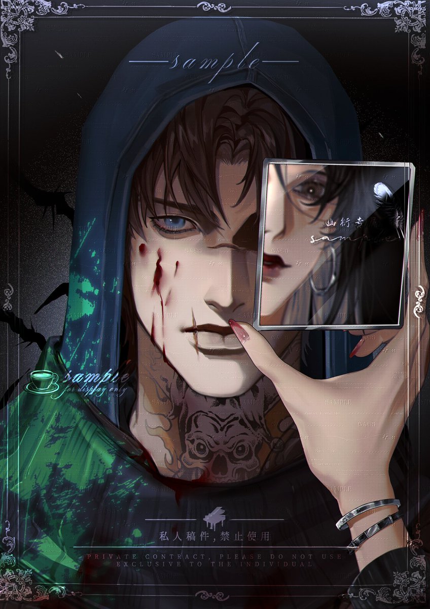Morimemorrison's tweet photo. ‘What is a mirror’

“The eyes that gaze into the eyes”

‘什么是镜子’

“注视眼睛的眼睛”

#dbdfanart #dbd #DeadbyDaylight #thelegion https://t.co/W8YsGRx64j