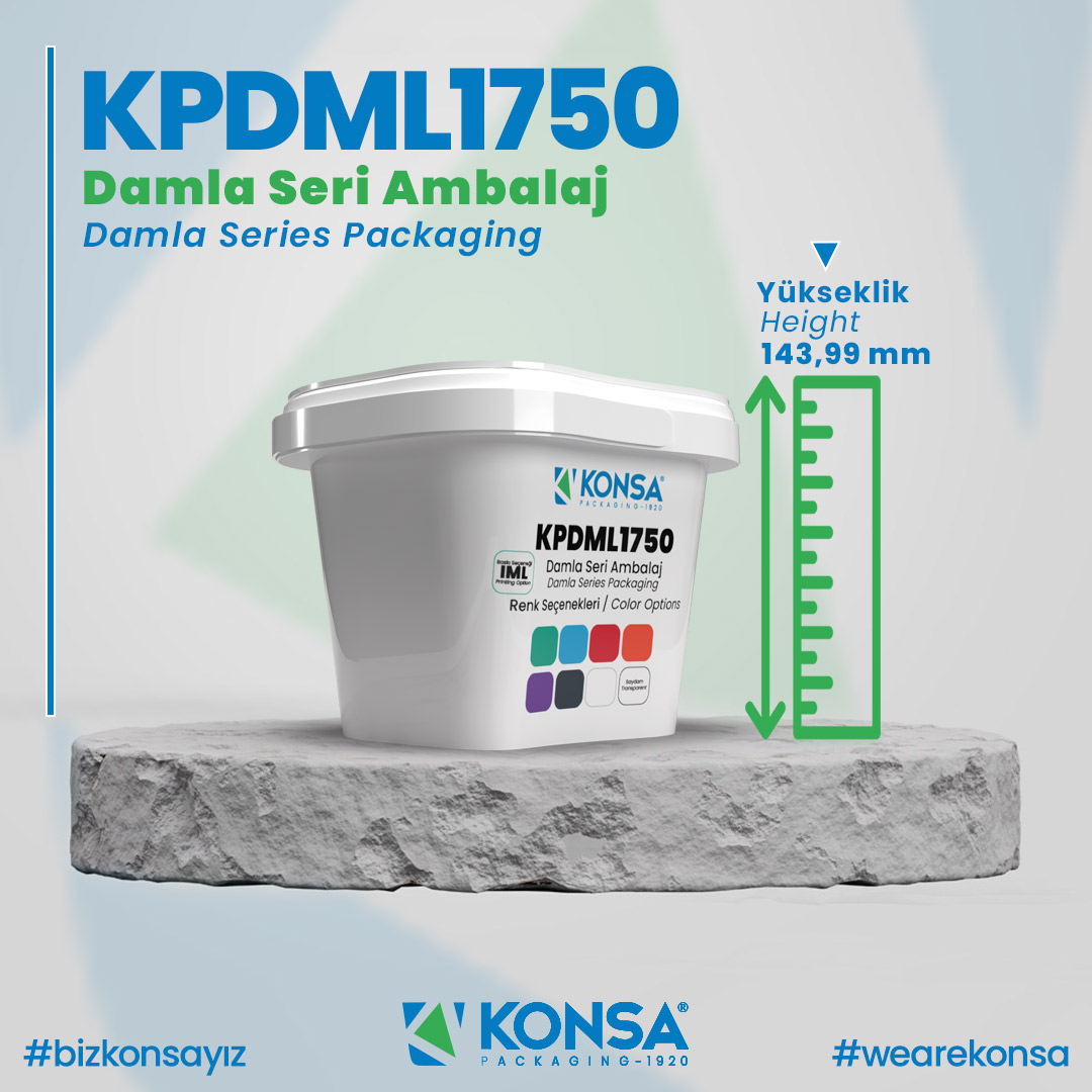 ✅ Ürün Kodu: KPDML1750
✅ Hacim (ml): 1860

🌐 konsa.com.tr

✅ Product Code: KPDML1750
✅ Volume (ml): 1860

🌐 konsa.com.tr

#wearekonsa #bizkonsayız #konsakalitesi #plastikambalaj #ambalaj #plasticpackaging #imlprinting #packaging #uzunömürlü #dayanıklı