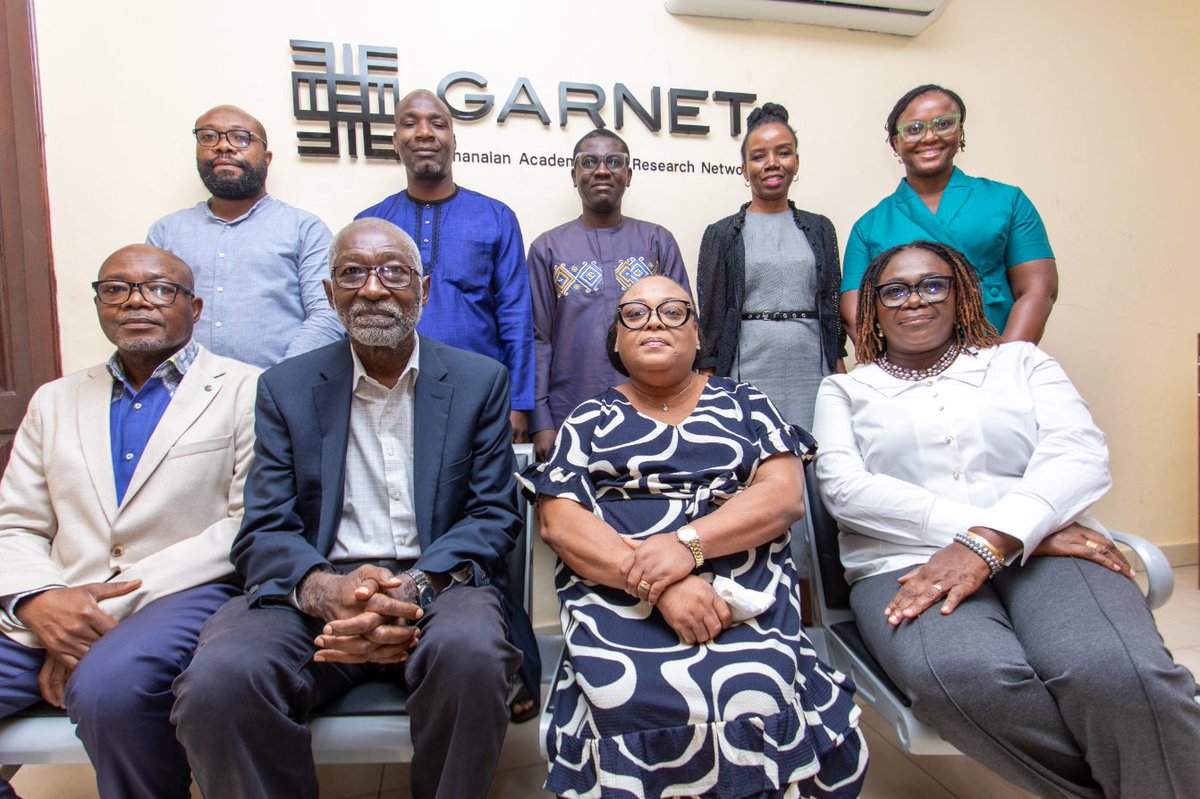 GARNETGHANA's tweet photo. We proudly announce that Prof @niinarkuquaynor ("the Father of Internet in #Africa") is our new Board Chair. He takes over from Prof. Clifford Nii Boi Tagoe, who has successfully ended his term 👏👏👏 A new Board has been inaugurated. @WACREN @AC3_News @moeghofficial @mocghana https://t.co/xzkfq26tFV