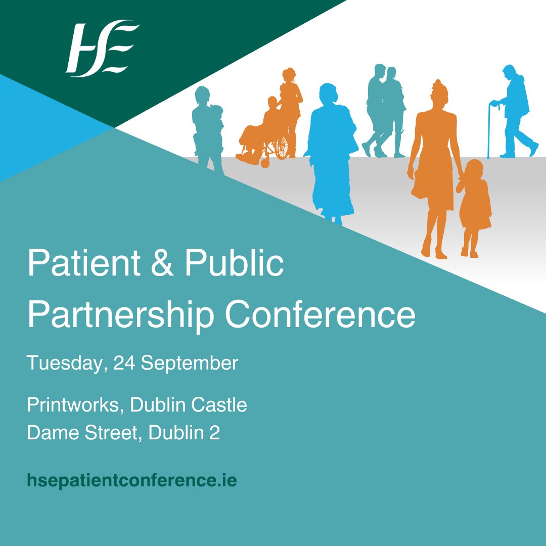 HSE Ireland (@hselive) on Twitter photo Listening to patients and their experiences is central to delivering better care. Our Patient Partnership Conference will help us to reinforce our commitment to involving patients across our health service.
Learn more: bit.ly/4dP3jmT
#HSEPPP | <a href="/hsepsue/">HSE Patient and Service User Engagement</a> Listening to patients and their experiences is central to delivering better care. Our Patient Partnership Conference will help us to reinforce our commitment to involving patients across our health service.
Learn more: bit.ly/4dP3jmT
#HSEPPP | <a href="/hsepsue/">HSE Patient and Service User Engagement</a>