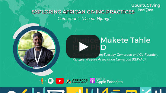 wings_info's tweet photo. In the latest episode of the #UbuntuGiving Podcast, @adedirebidemii & Justice Mukete explore the Cameroonian tradition of βDie na Njangiβ, a practice of mutual support where community members pool resources. Listen here: https://t.co/oj4oL5n4yF
@refugeewelfare
@GivingTueAfrica https://t.co/LxFVLDMNdx
