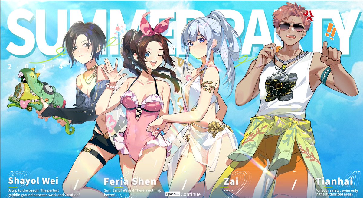 yongcheng_liu's tweet image. 🌞 Summertime and life is easy with #NARAKABLADEPOINT's Summer Party! 🎉

Soak up the sun and snag exclusive beach accessories like Ziping Yin's new base, Zai's new accessory, and a cool new avatar! 🏖️👒
#SummerParty #ExclusiveItems #BeachVibes
