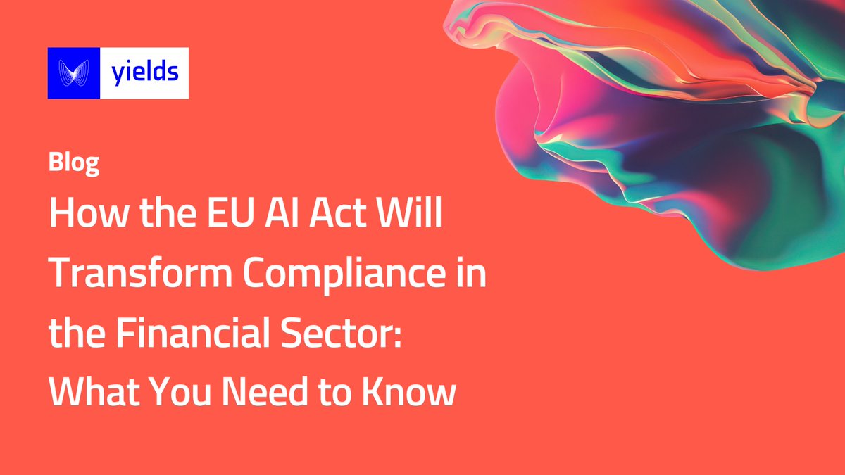 Yields_io's tweet photo. The EU AI Act is set to reshape how AI is regulated in the financial sector, particularly in areas like credit scoring and insurance. What do these changes mean for your business? 

https://t.co/ZrSx2rJeQI https://t.co/09AJooyJjx