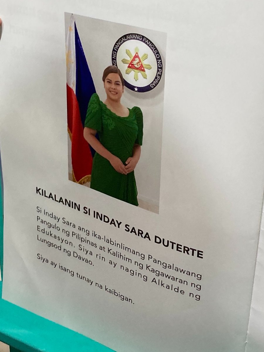 Filipino, This is the book Vice President Sara Duterte wants to publish, a book that she authored and wants the public to fund it worth 10M. How ridiculous is that. If she wants fund it herself.

Wake up! she is spoiled brat and has no sense. Beware, corrupt to the core.