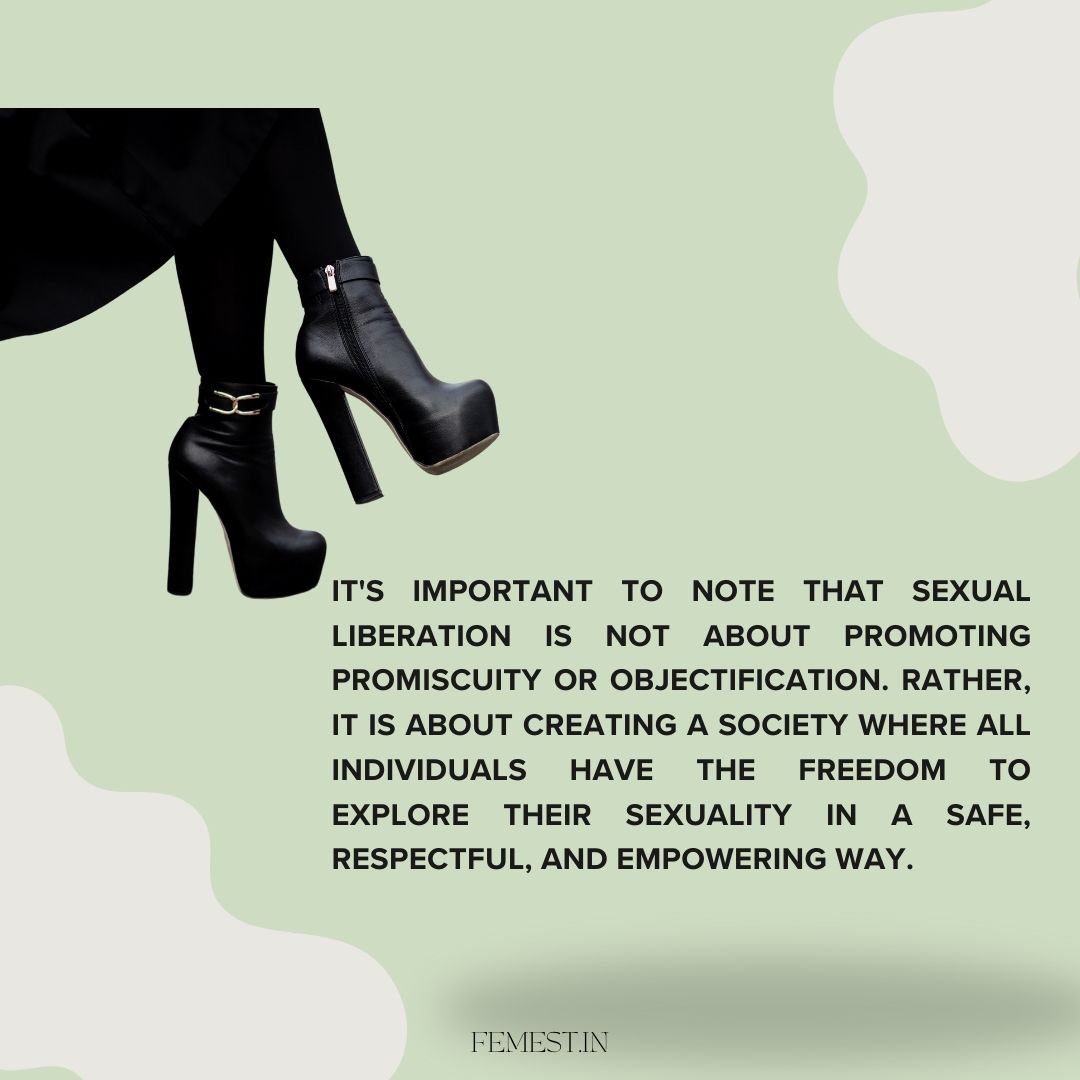 Sexual liberation: Challenging norms, embracing diversity, and prioritizing bodily autonomy and pleasure. A journey towards self-expression and equality.

#sexualliberation #femestage #bodyautonomy #pleasureispower #topmagazine #embracediversity #challengenorms #femestmagazine