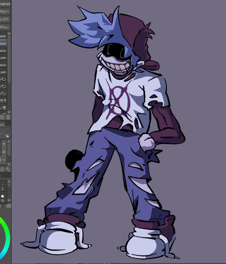 TraChiuArt's tweet photo. there's also Yourself
well on model Yourself lmaoo drew it because i can
just want an excuse to show him
the way i draw him change so much that it looks nothing like this https://t.co/OQpsDJT82P