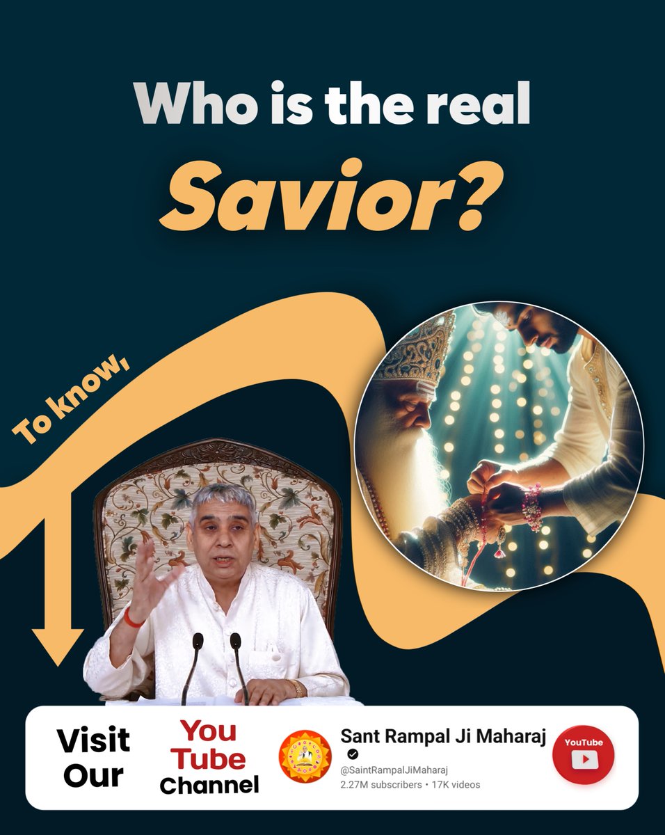 SaintRampalJiM's tweet photo. Who is the real Savior?
To know, visit SA True Story YouTube Channel
#समर्थ_की_शरण_और_कटै_जन्म_मरण https://t.co/mJ5qVbB8qx